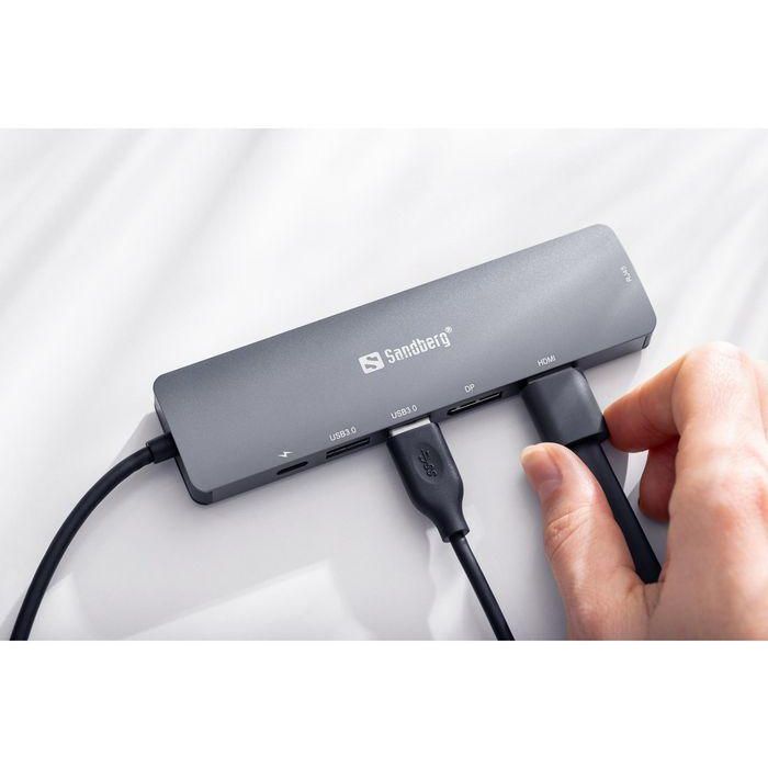 Sandberg USB-C 8K Display Dock 4 Sandberg USB-C 8K Display Dock 4