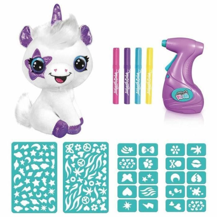 Canal Toys OFG 228 Style 4 Ever Mi unicornio de peluche personalizable con aerógrafo eléctrico Spray Art lavable y 120 plantillas 5 Canal Toys OFG 228 Style 4 Ever Mi unicornio de peluche personalizable con aerógrafo eléctrico Spray Art lavable y 120 plantillas 5