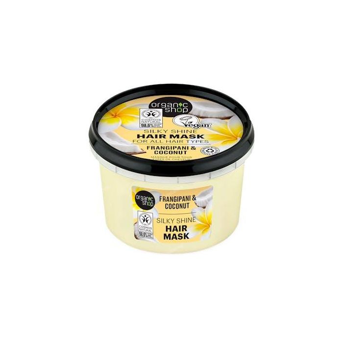 ORGANIC SHOP Mascarilla Franchipan-Coco Todo Tipo Cabello 280 ml