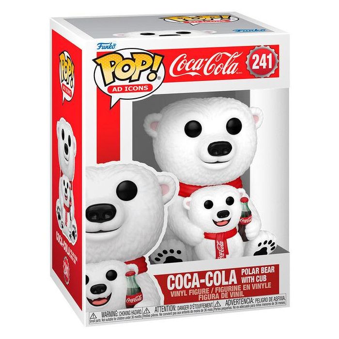 Figura POP Coca -Cola Polar Bear with Cub 0 Figura POP Coca -Cola Polar Bear with Cub 0