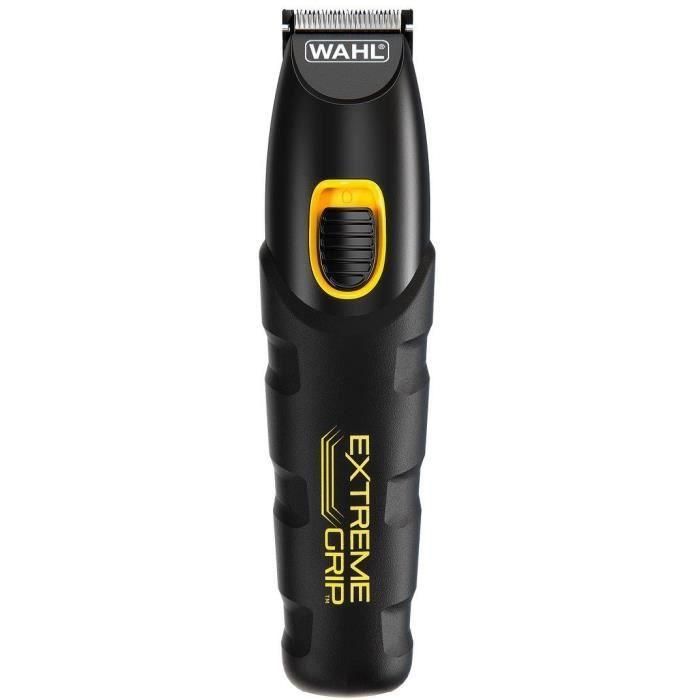 Wahl 09893-0460 Multigroomer con/sin cable, recortadora nariz, orejas y cejas, Extreme Grip Advanced, 4 cabezales, 8 peines