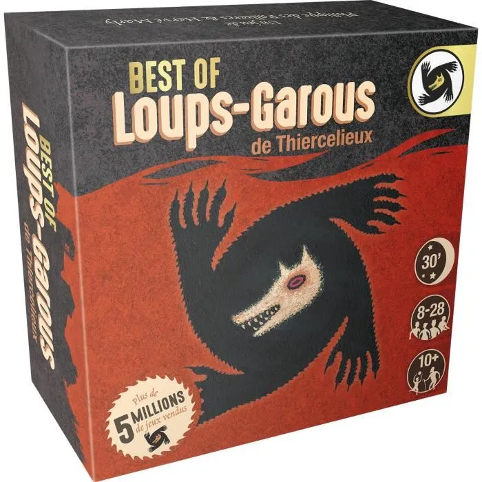 Asmodee Loups Garous de Thierceleux Best Of Juego de Mesa Juego de Roles Idioma Francés 1 Asmodee Loups Garous de Thierceleux Best Of Juego de Mesa Juego de Roles Idioma Francés 1