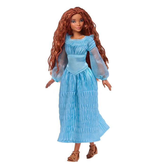 Mattel Muñeca Ariel Humana HLX09 Disney Princess con Pelo Largo y Rizado, Inspirada en La Sirenita, +3 Años 1