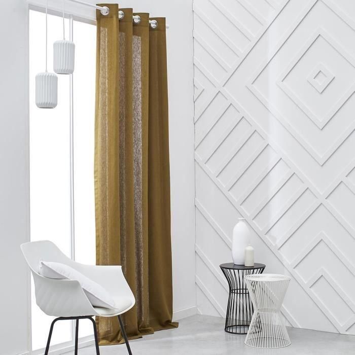 Today TOD1694780766126 Cortina con ojales 100% Algodón 140x240cm Bronce Today TOD1694780766126 Cortina con ojales 100% Algodón 140x240cm Bronce