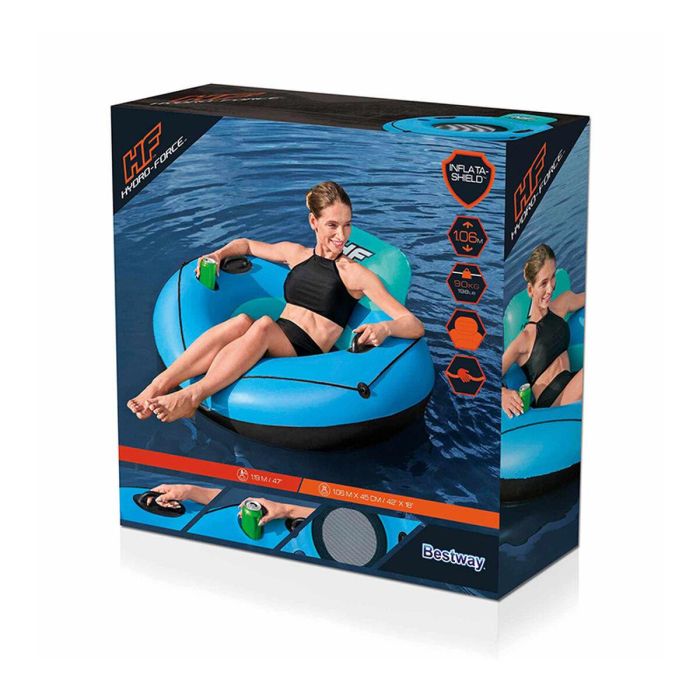 Bestway Rueda Hinchable con Asas Hidro-Force D119 cm Playa y Piscina 43108 18