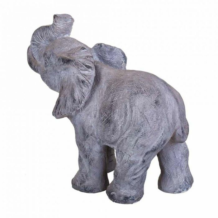 Figura Decorativa Alexandra House Living Gris Magnesio Elefante 26 x 40 x 35 cm 4