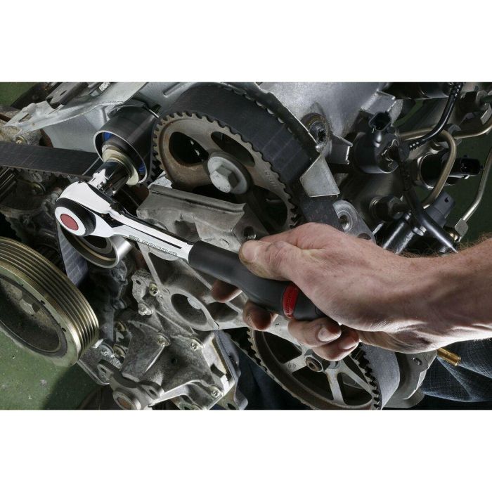 Facom Composición de sujeción 3/8 con trinquete de 360° 3