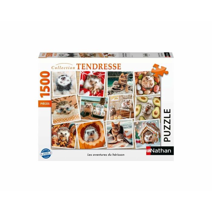 Ravensburger NAT1747457002322 Rompecabezas de 1500 piezas, Foto de un lindo animal