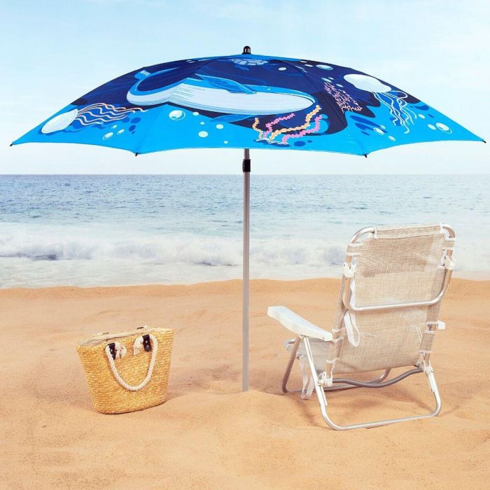 Sombrilla Aktive 200 x 215 x 200 cm (6 Unidades) 5 Sombrilla Aktive 200 x 215 x 200 cm (6 Unidades) 5