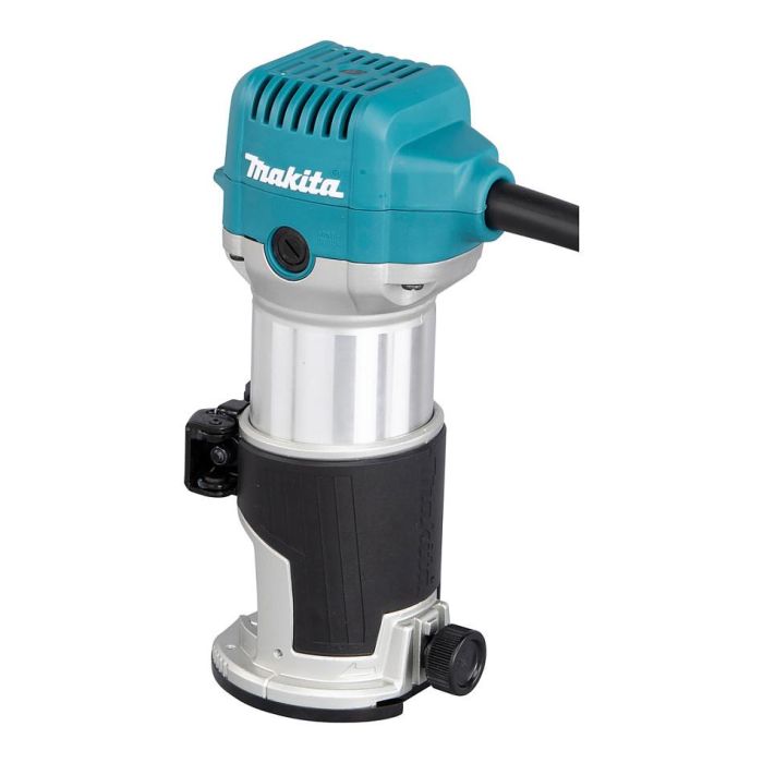 Makita RT0702CX2J Multifunktionsfräse, 34000 RPM, 710W, Velocidad Ajustable 6