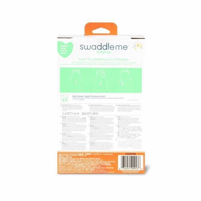 Saco de dormir envolvente INGENUITY, saco de dormir solar, para verano TOG 0.5, ajustable de 3 a 18 meses, certificado Oeko-Tex 4 Saco de dormir envolvente INGENUITY, saco de dormir solar, para verano TOG 0.5, ajustable de 3 a 18 meses, certificado Oeko-Tex 4