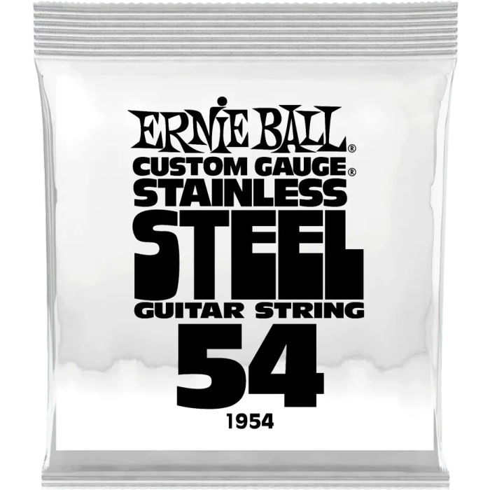 Ernieball Cuerda Eléctrica Stainless Steel .054 0 Ernieball Cuerda Eléctrica Stainless Steel .054 0