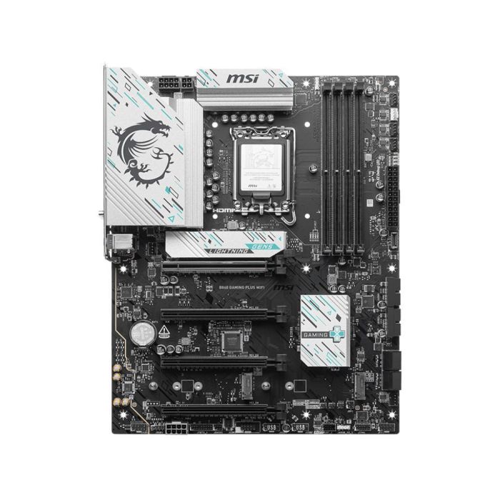 MSI B860 GAMING PLUS WiFi Placa Base Intel LGA 1851, Chipset B860, DDR5, Wi-Fi 7, USB 10Gbps, ATX - 911-7E41-003 1 MSI B860 GAMING PLUS WiFi Placa Base Intel LGA 1851, Chipset B860, DDR5, Wi-Fi 7, USB 10Gbps, ATX - 911-7E41-003 1