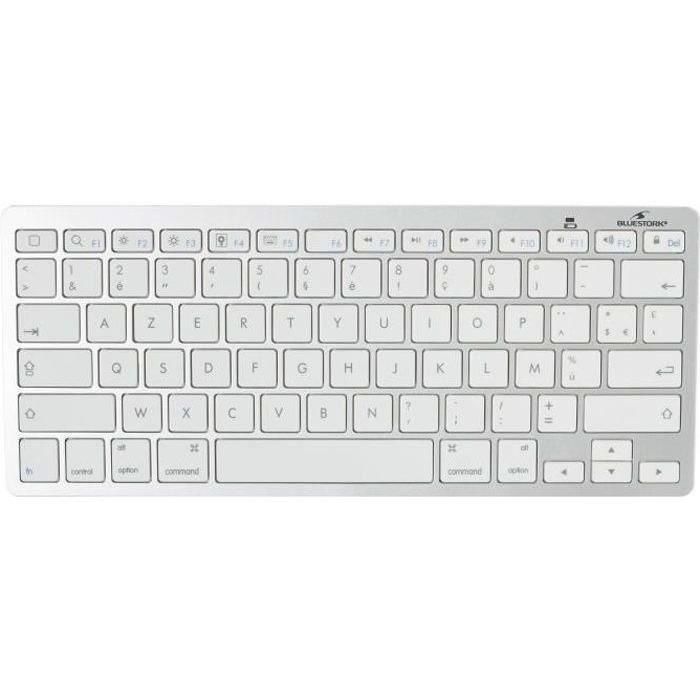 Teclado Blutooth - BLUESTORK - compatible con MAC, PC y tableta - - KB-MINI-MAC / FR Teclado Blutooth - BLUESTORK - compatible con MAC, PC y tableta - - KB-MINI-MAC / FR