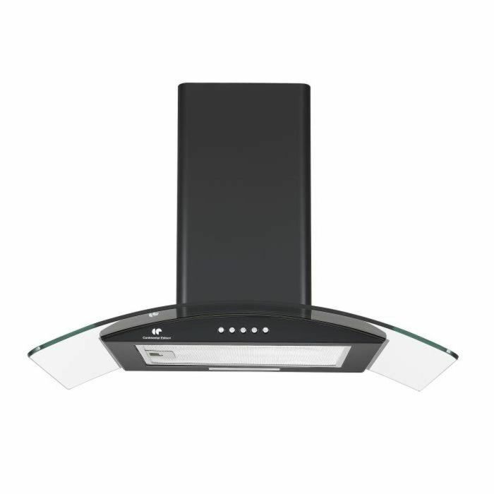 Continental Edison CEH60GB Campana Decorativa 60 cm Negro y Vidrio Continental Edison CEH60GB Campana Decorativa 60 cm Negro y Vidrio
