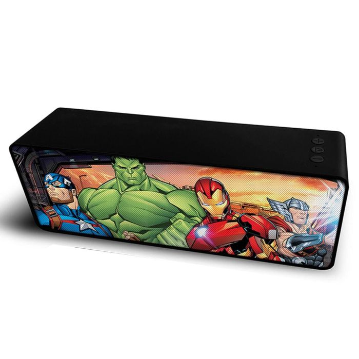 Altavoz Bluetooth Inalámbrico Marvel LCMSPAVEN008 Multicolor Altavoz Bluetooth Inalámbrico Marvel LCMSPAVEN008 Multicolor
