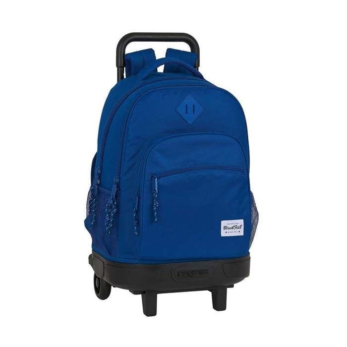 Mochila Escolar con Ruedas Compact BlackFit8 Oxford Azul oscuro 33 X 45 X 22 cm 8