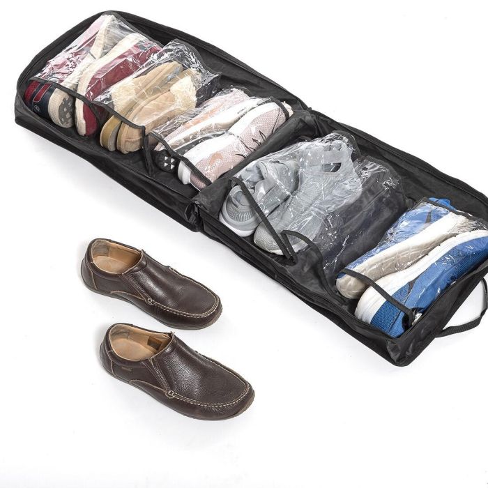 Bolso de Viaje para Calzado Doshen InnovaGoods 12 zapatos 4 Bolso de Viaje para Calzado Doshen InnovaGoods 12 zapatos 4
