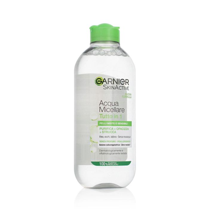 Agua Micelar Desmaquillante Garnier SkinActive 400 ml 1