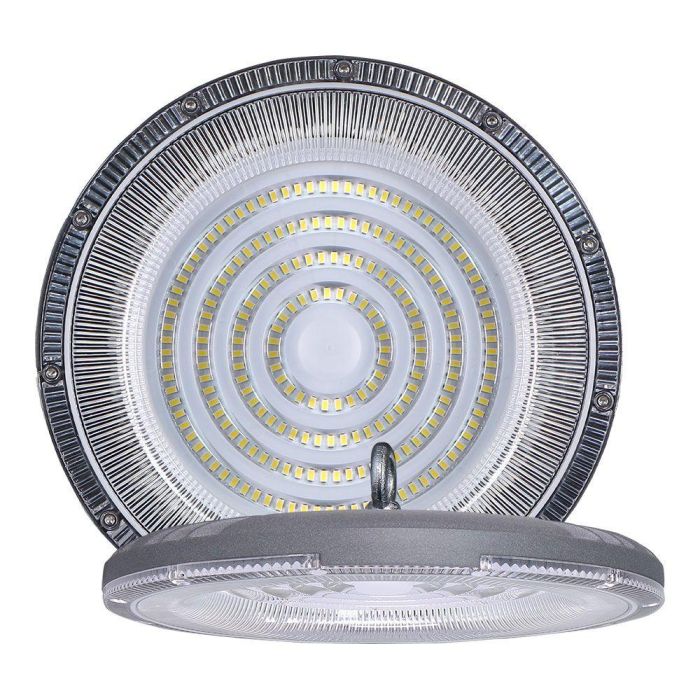 Edm Campana LED 100W 6400K 10000lm Ø26x4.5cm IP65 Luz Fría Aluminio 1