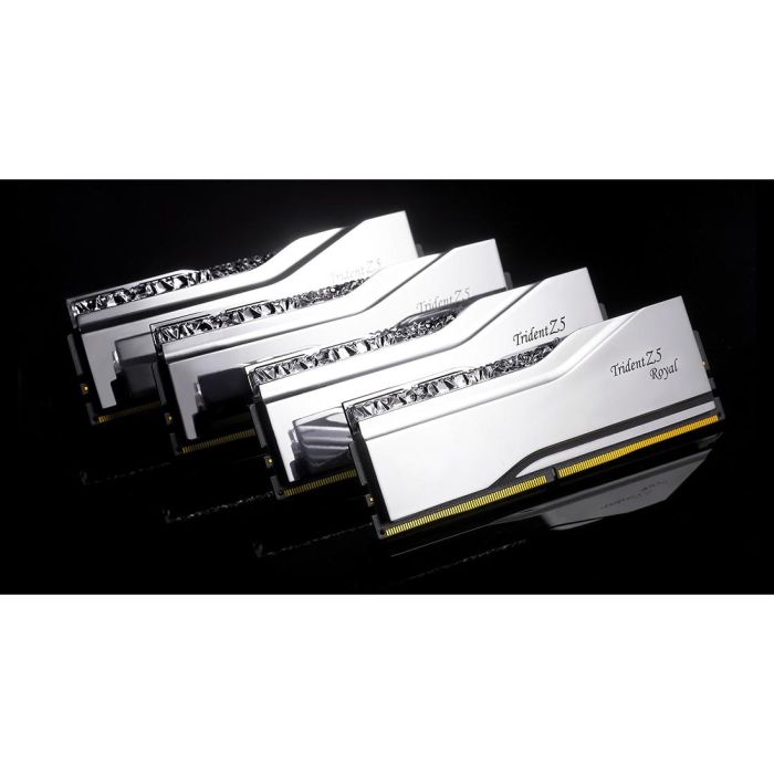 G.Skill F5-8400J4052G24GX2-TR5S Trident Z5 Royal RGB 48GB (2x24GB) DDR5 8400MHz CL40 para PC 5 G.Skill F5-8400J4052G24GX2-TR5S Trident Z5 Royal RGB 48GB (2x24GB) DDR5 8400MHz CL40 para PC 5