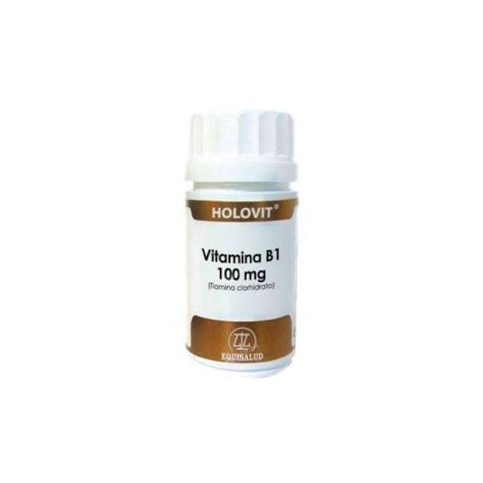 Holovit Vitamina B1 100mg - 50 Cápsulas para Metabolismo Energético y Sistema Nervioso