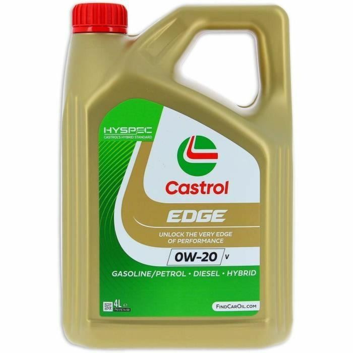 Castrol EDGE 0W-20 V Aceite de motor - 4L 0 Castrol EDGE 0W-20 V Aceite de motor - 4L 0