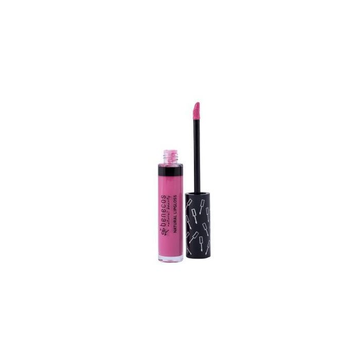 BENECOS Brillo de Labios Pink Blossom 5 ml. Ecológico, Certificado BDIH, No testado en animales para labios irresistibles