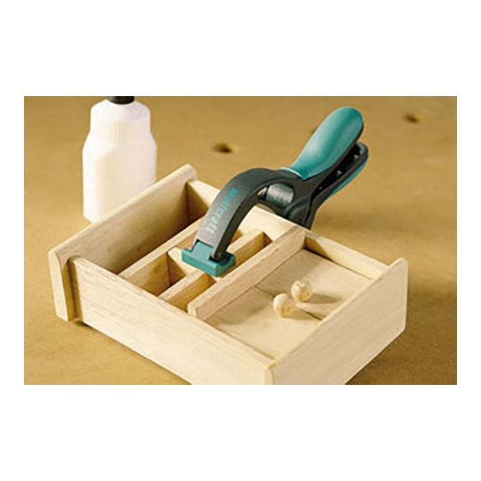 Wolfcraft Pinza con resorte 1" 40mm 3630000 - Profesional/doméstico, Verde, Metal/PVC 1 Wolfcraft Pinza con resorte 1" 40mm 3630000 - Profesional/doméstico, Verde, Metal/PVC 1