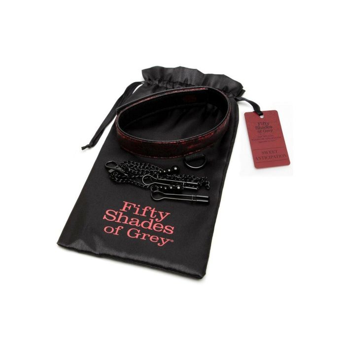 Collar con Pinzas Para Pezón Fifty Shades of Grey Sweet Anticipation 2 Collar con Pinzas Para Pezón Fifty Shades of Grey Sweet Anticipation 2