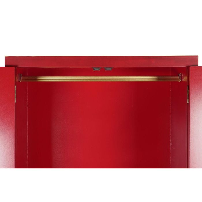 Armario Oriental DKD Home Decor Rojo 50.5 x 186.2 x 85.5 cm 6