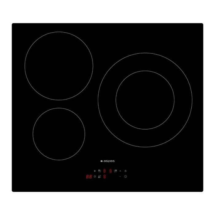 Aspes Tactil Induction Plaque 3 Zones Black AI3601