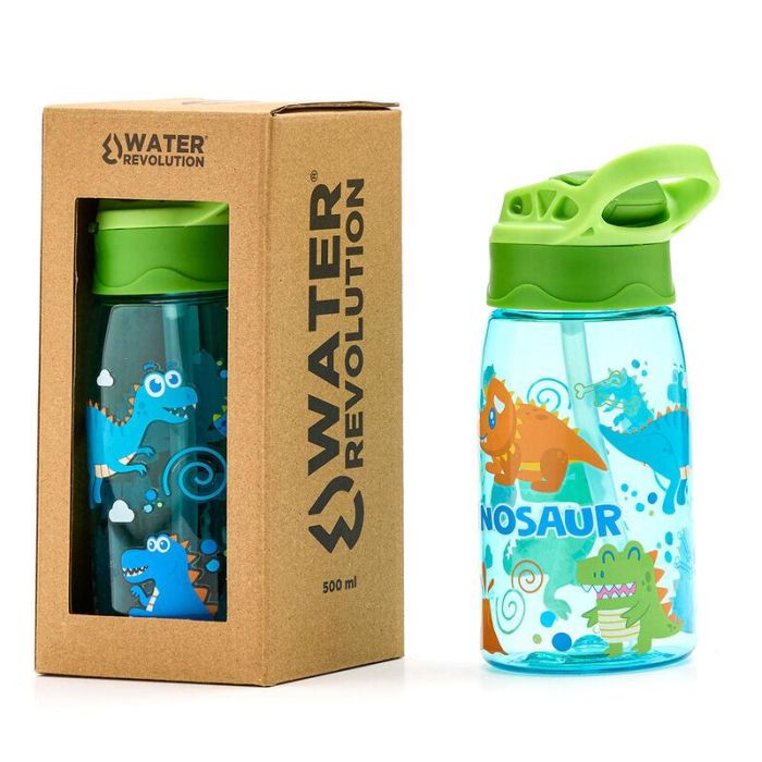 Cantimplora Dino Water Revolution 500ml tritan 0 Cantimplora Dino Water Revolution 500ml tritan 0