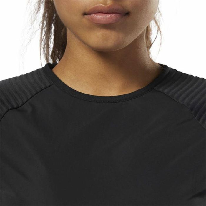 Camiseta de Manga Larga Mujer Reebok Thermowarm Deltapeak Negro S 3 Camiseta de Manga Larga Mujer Reebok Thermowarm Deltapeak Negro S 3