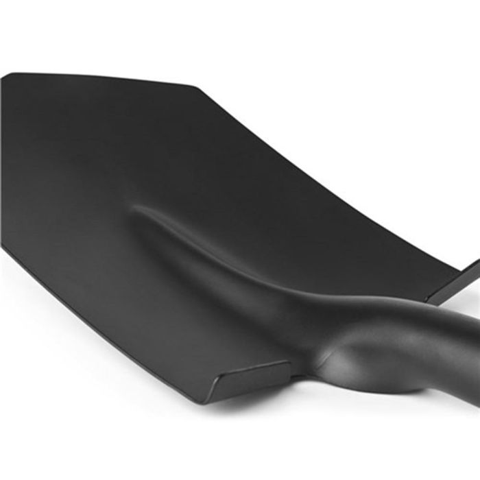 Grow Pala con Punta para Jardín Mango de Madera y Acero de Carbono 114cm Negro 1