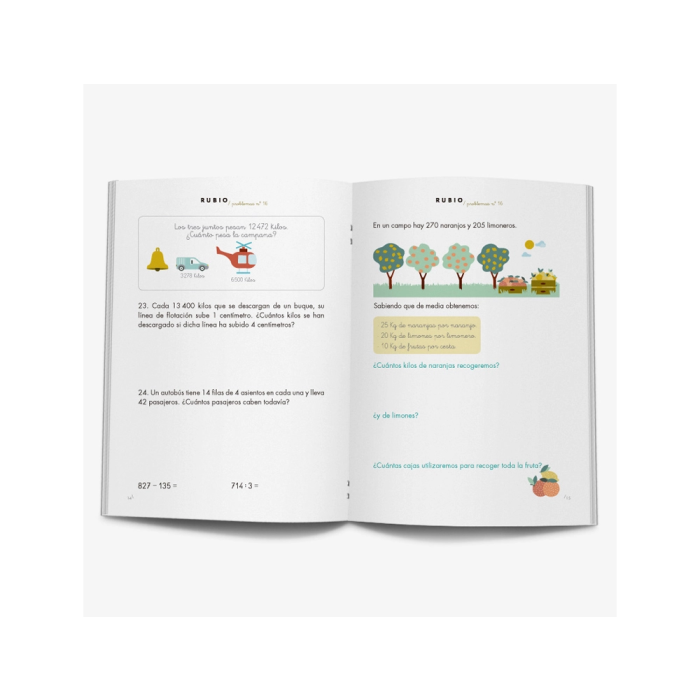 Rubio Cuaderno de problemas nº 16 para el desarrollo intelectual del alumno 3