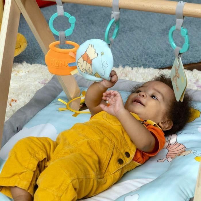 Disney Baby DIS74451131248 Alfombra de juego con arco de actividades Winnie the Pooh Érase una vez boca abajo de madera Azul para recién nacidos 4 Disney Baby DIS74451131248 Alfombra de juego con arco de actividades Winnie the Pooh Érase una vez boca abajo de madera Azul para recién nacidos 4