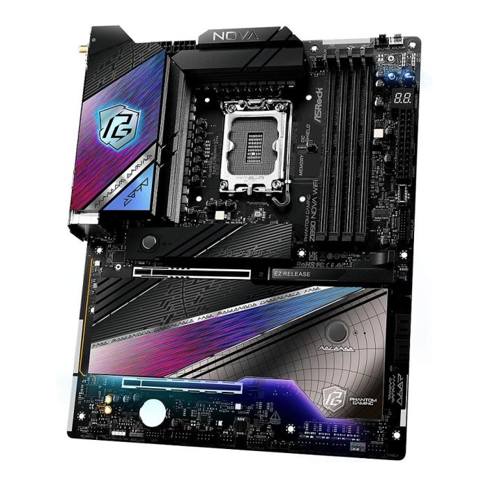 ASRock Z890 Nova WiFi Placa Base ATX Intel Z890 Socket LGA 1851 DDR5 WiFi 7 Bluetooth 5.4