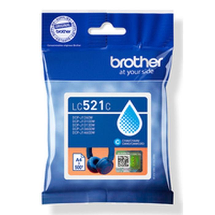 Brother Tinta Cian Original para DCP-J1260W, DCP-J1310DW, DCP-J1360DW 0 Brother Tinta Cian Original para DCP-J1260W, DCP-J1310DW, DCP-J1360DW 0