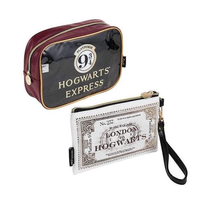 Neceser de Viaje Harry Potter 20 % Poliéster 80 % PVC 2 Piezas 1