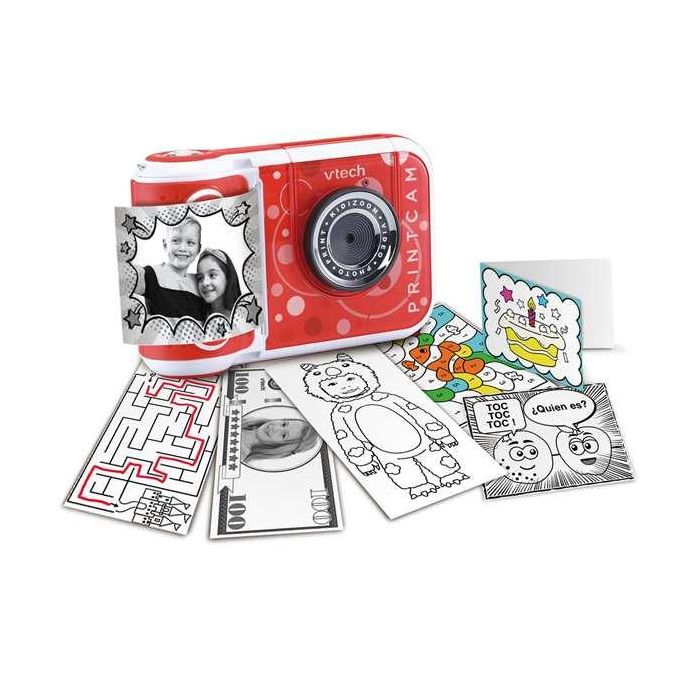 Vtech Kidizoom Cámara de Impresión Instantánea para Niños con Múltiples Formatos y Efectos Especiales, Incluye Batería, Edad 5-13 Años 0 Vtech Kidizoom Cámara de Impresión Instantánea para Niños con Múltiples Formatos y Efectos Especiales, Incluye Batería, Edad 5-13 Años 0