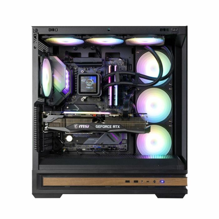 Zalman P40 NAMU BLACK Midi Tower PC Gaming Negro para placas ATX, Micro-ATX, Mini-ITX con USB 3.2 Gen 1 y Gen 2 5