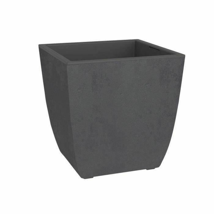 EDA 3086960273408 Jardinera Cuadrada DIVA BASALT Gris antracita 42 L con Caja extraíble 43,5x43,5xAl. 44,2 cm EDA 3086960273408 Jardinera Cuadrada DIVA BASALT Gris antracita 42 L con Caja extraíble 43,5x43,5xAl. 44,2 cm