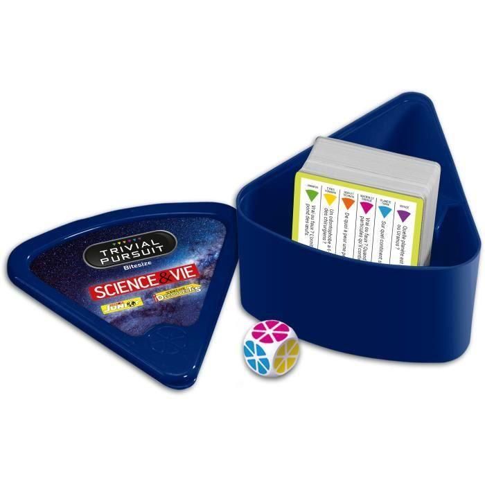 Trivial Pursuit Travel Science & Life - Juego de mesa - MOVIMIENTOS GANADORES - Trivial Pursuit con 600 preguntas sobre ciencia y vida. 2 Trivial Pursuit Travel Science & Life - Juego de mesa - MOVIMIENTOS GANADORES - Trivial Pursuit con 600 preguntas sobre ciencia y vida. 2