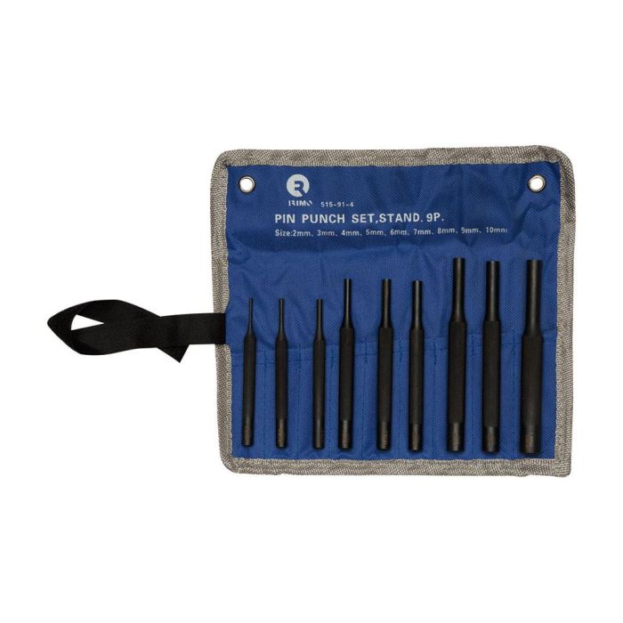 Irimo 515-91-4 Botadores Cilíndricos Estriados (2, 3, 4, 5, 6, 7, 8, 9, 10 mm), Juego de 9 Piezas en Estuche 1 Irimo 515-91-4 Botadores Cilíndricos Estriados (2, 3, 4, 5, 6, 7, 8, 9, 10 mm), Juego de 9 Piezas en Estuche 1