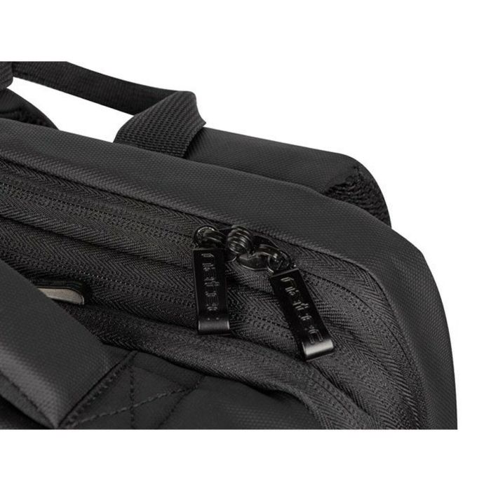 NATEC NTO-2116 Mochila de excursión Negra, fabricada en Poliéster, con 10 bolsillos y 44 cm de alto 8 NATEC NTO-2116 Mochila de excursión Negra, fabricada en Poliéster, con 10 bolsillos y 44 cm de alto 8