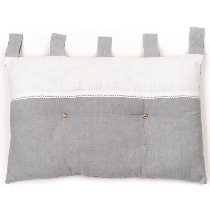 Today TOD1702394874426 Cabecero - HOY - CHARME - Chambray x Slub Capucine - 45 x 70 cm 3