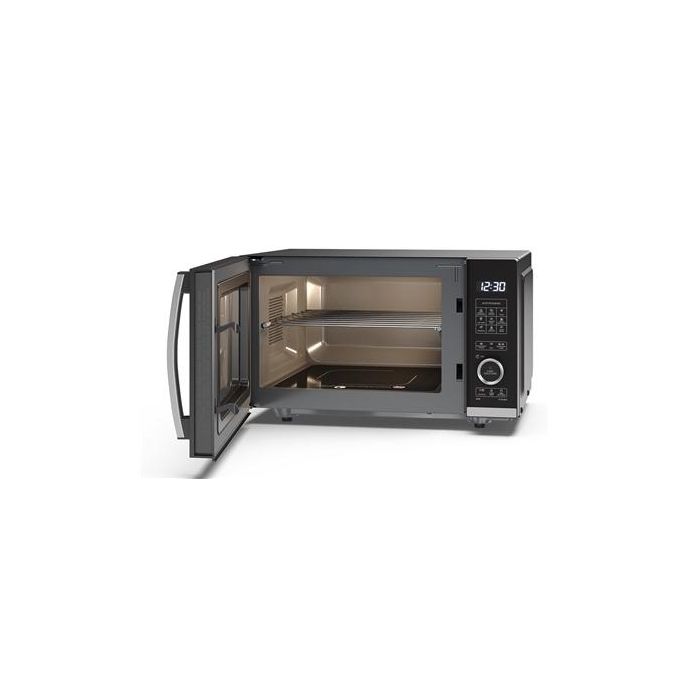 Microondas Digital + Grill 800W - 20 Litros SHARP YC-QG204AE-B 3