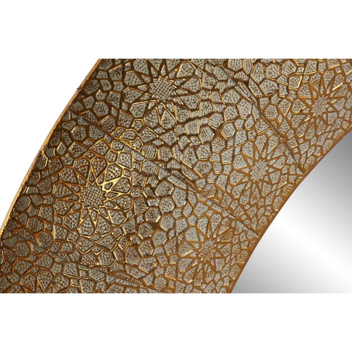 Espejo de pared Home ESPRIT Dorado Árabe 80 x 5,5 x 80 cm 3 Espejo de pared Home ESPRIT Dorado Árabe 80 x 5,5 x 80 cm 3