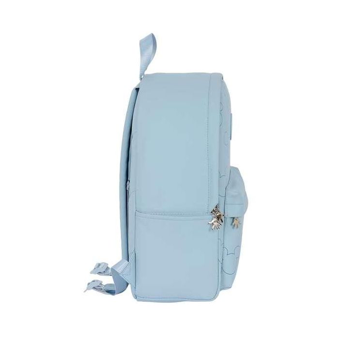 Mochila para Portátil Mickey Mouse Clubhouse Teen Snow Azul 31 x 40 x 16 cm 3 Mochila para Portátil Mickey Mouse Clubhouse Teen Snow Azul 31 x 40 x 16 cm 3
